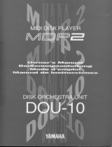 Yamaha DOU-10/MDP2 Manuale del proprietario