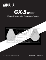Yamaha GX-5 Manuale del proprietario