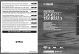 Yamaha TSX-B235 Black Manuale utente