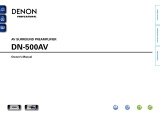 Denon Home Theater System DN-500AV Manuale utente