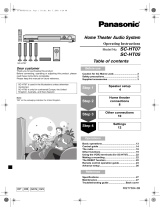 Panasonic SCHT05 Manuale del proprietario