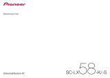 Pioneer SC-LX58-K Manuale utente