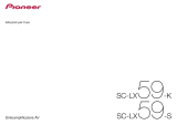 Pioneer SC-LX59 Manuale utente