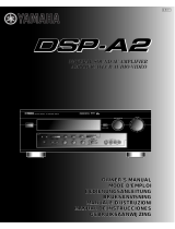 Yamaha DSP-A2 Manuale utente