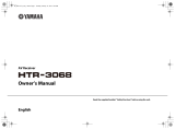 Yamaha HTR-3068 Manuale del proprietario