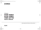 Yamaha HTR-4067 Manuale del proprietario
