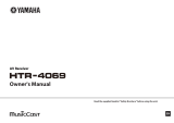 Yamaha HTR-4069 Manuale del proprietario