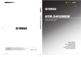 Yamaha RX-V520RDS Manuale utente