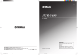 Yamaha HTR-5490 Manuale utente