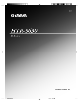 Yamaha HTR-5640 Manuale utente
