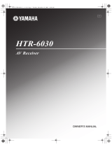 Yamaha HTR-6030 Manuale utente