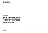 Yamaha HTR-6066 Manuale del proprietario