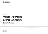 Yamaha HTR-6068 Manuale del proprietario