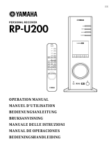 Yamaha RP-U200 Manuale del proprietario