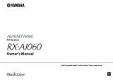Yamaha RX-A1060 Manuale del proprietario
