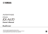 Yamaha RX-A670 Guida utente