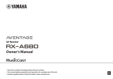 Yamaha RX-A680 Manuale del proprietario
