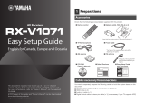 Yamaha RX-V1071 Manuale del proprietario