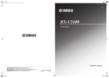 Yamaha RX-V2400 Manuale utente
