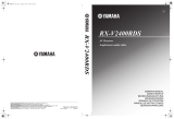 Yamaha RX-V2400RDS Manuale del proprietario