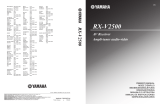 Yamaha RX-V2500 Manuale del proprietario