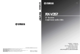 Yamaha RX-V357 Manuale utente