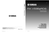 Yamaha RX-V595aRDS Manuale utente