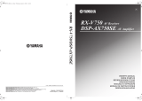 Yamaha RX-V750 Manuale del proprietario