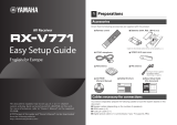 Yamaha RX-V771 Guida d'installazione