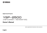 Yamaha YSP-2500 Manuale del proprietario
