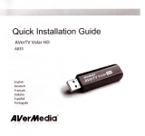 Avermedia AVERTV VOLAR HD A835 Manuale del proprietario