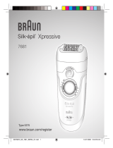 Braun 7681, Silk-épil Xpressive Manuale utente