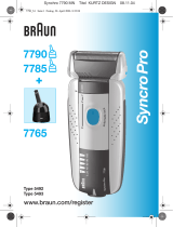 Braun 7790 syncro pro system Manuale utente