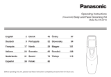 Panasonic ER-GY10 Manuale del proprietario