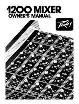 Peavey 1200 Mixer Manuale del proprietario