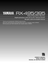Yamaha RX-395 Manuale utente