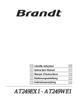 Groupe Brandt AT249WE1 Manuale del proprietario