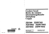 Electrolux ZB760 Dunstabzugshaube Manuale del proprietario