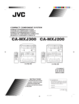 JVC CA-MXJ300 Manuale utente