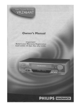 Magnavox VRZ464AT Manuale utente