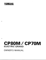 Yamaha CP70M Manuale del proprietario