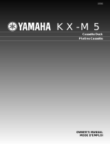 Yamaha KX-M5 Manuale del proprietario