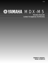 Yamaha MDX-M5 Manuale del proprietario