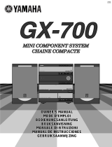 Yamaha GX-700 Manuale utente