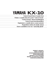 Yamaha KX10 Manuale utente