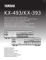 Yamaha KX-493 Manuale del proprietario