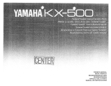 Yamaha KX-500 Manuale del proprietario