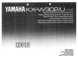 Yamaha KX-W302 Manuale del proprietario