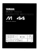 Yamaha MT44 Manuale del proprietario