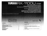 Yamaha RX-1100U Manuale del proprietario